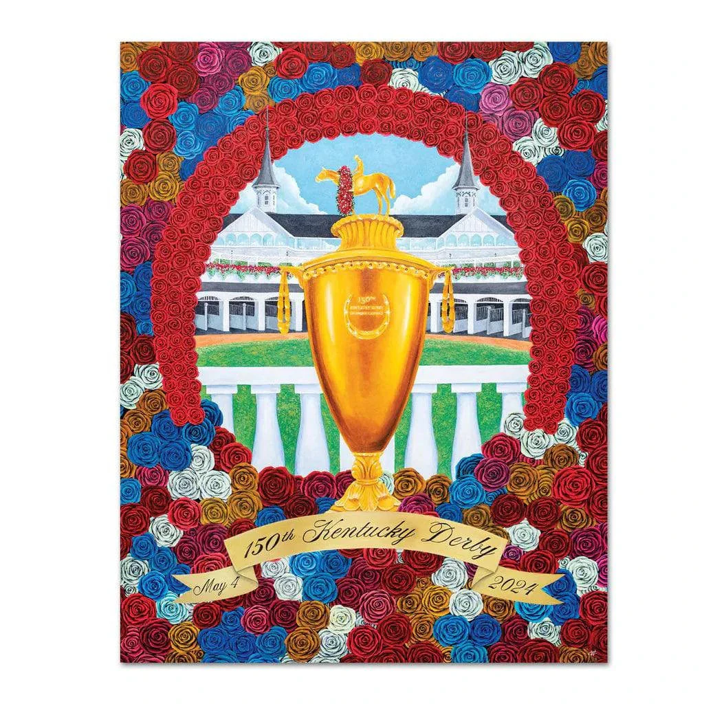 150th Kentucky Derby Poster