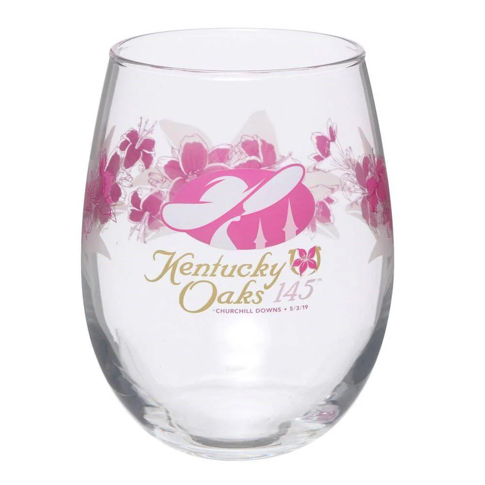 2019 Official 145th Kentucky Oaks Glass