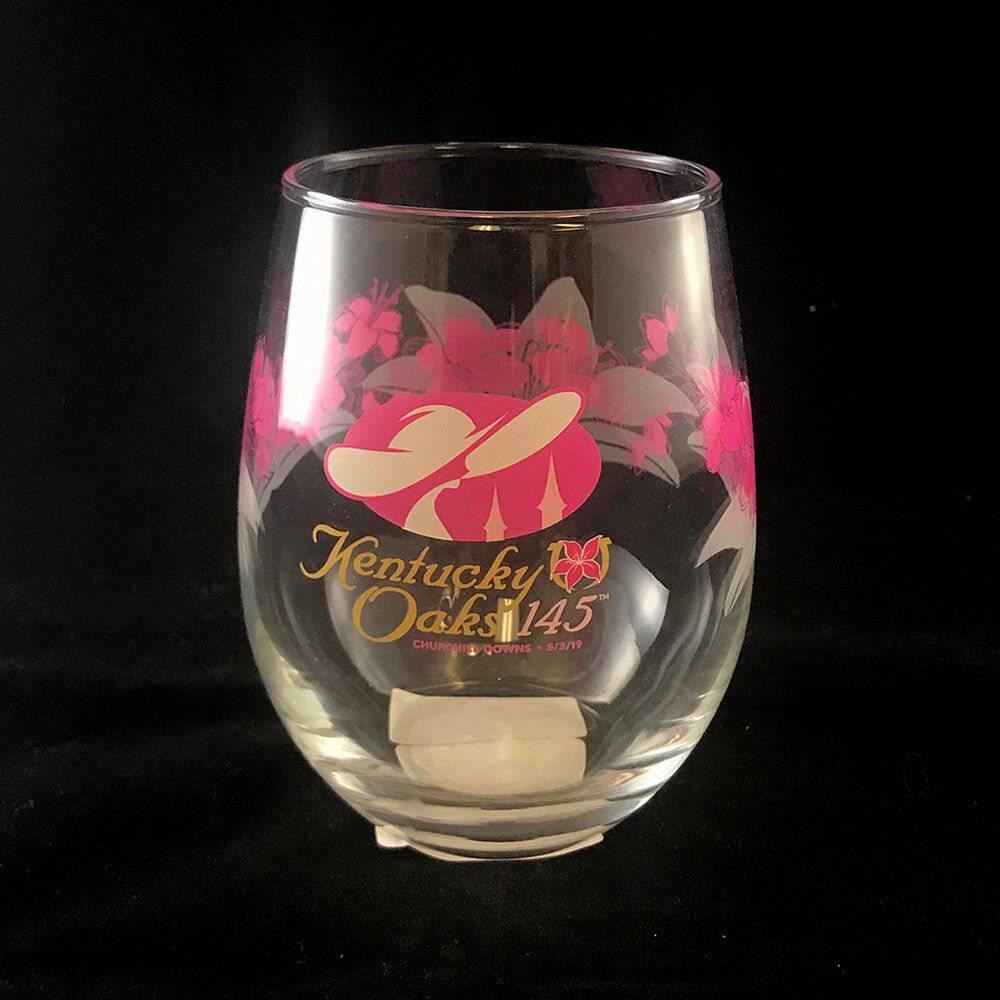 2019 Official 145th Kentucky Oaks Glass - Image 2