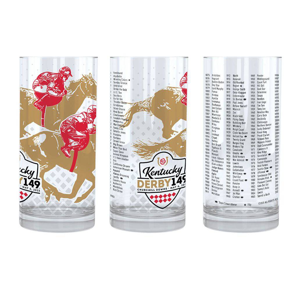 2023 Official 149th Julep Kentucky Derby Glass - Image 2