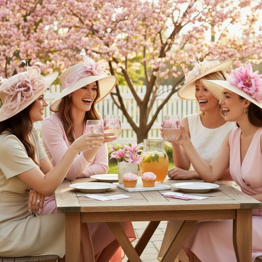 2026 Official 152nd Kentucky Oaks Lily Glass - Image 4