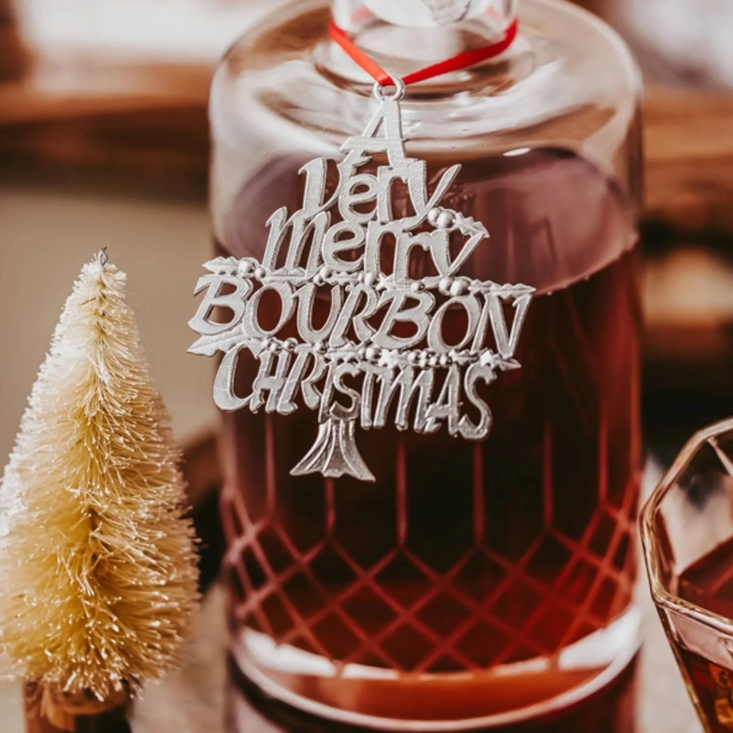 A Very Merry Bourbon Christmas Ornament - Image 3