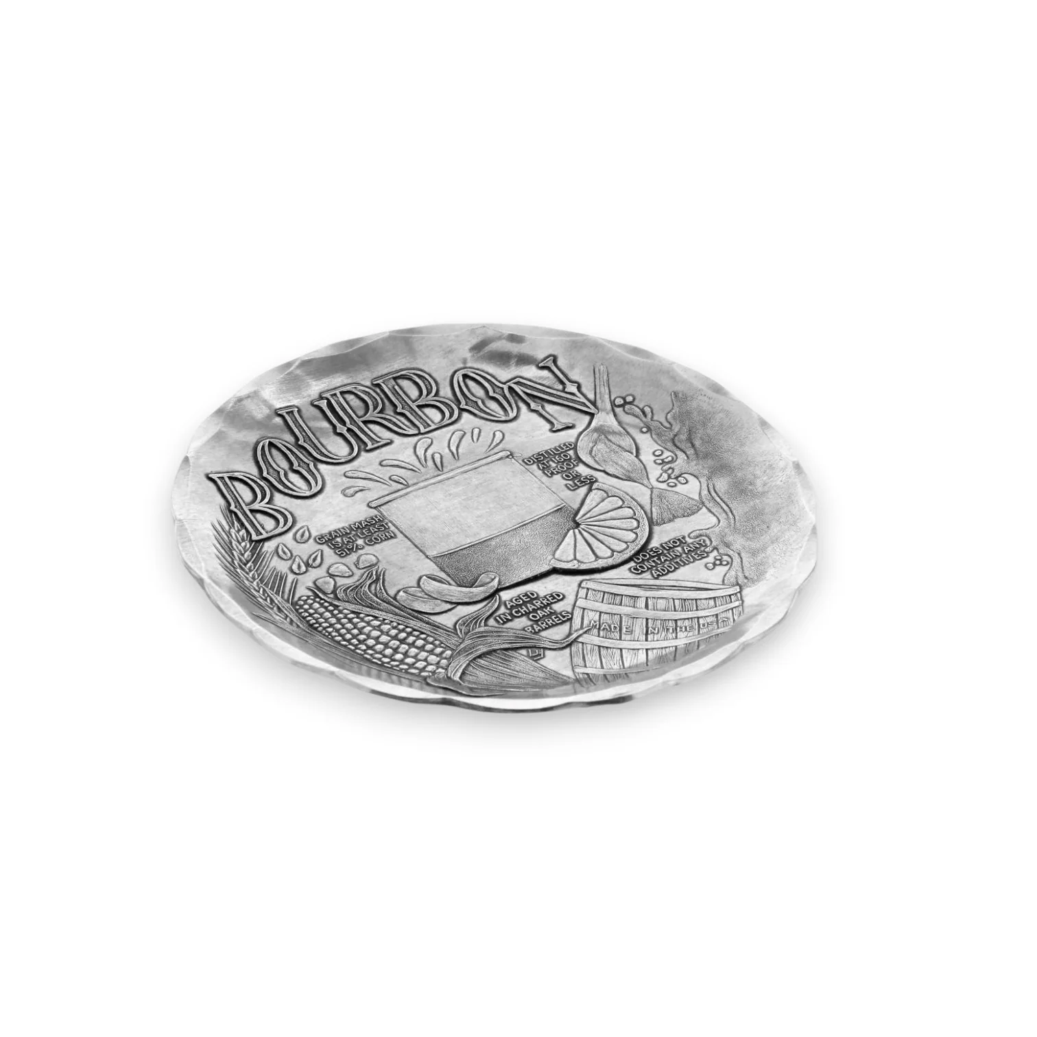 Anatomy of a Bourbon Coaster | Handcrafted Aluminum Barware - Image 3