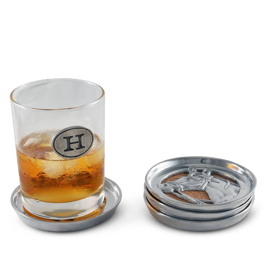 Arthur Court Equestrian Drink Coaster Set of 4 - Image 4