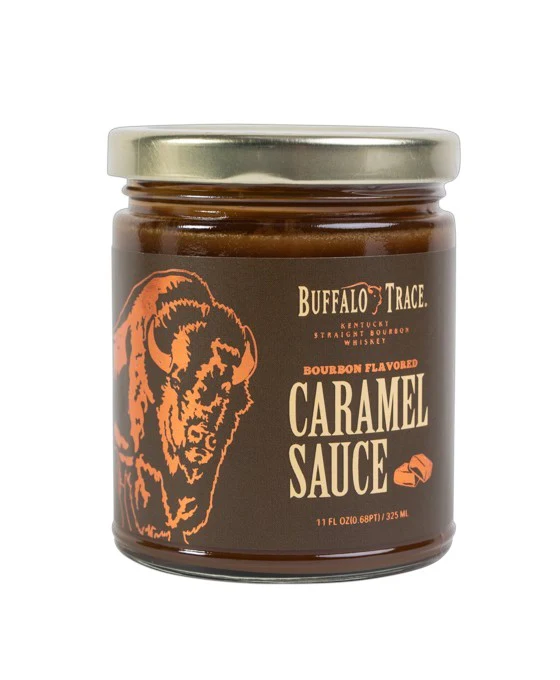 Buffalo Trace Bourbon-Flavored Caramel Sauce – Rich Bourbon-Infused Dessert Topping