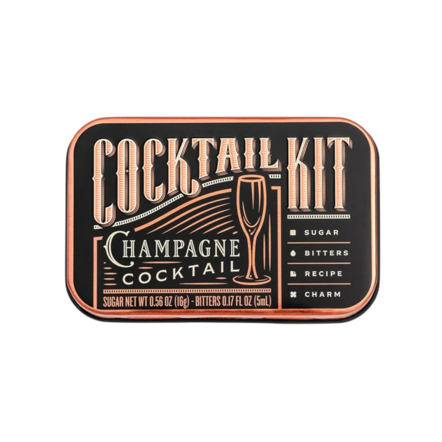 Champagne Cocktail Kit – Makes 4 Drinks