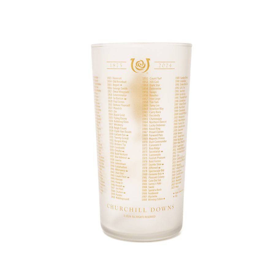 Churchill Exclusive - 150th Kentucky Derby Frosted Glass Set - Image 6