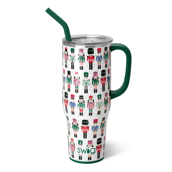 Classic Nutcracker Holiday Insulated Drinkware – 40oz Mega Mug, 22oz Travel Mug, 12oz Stemless - Image 4