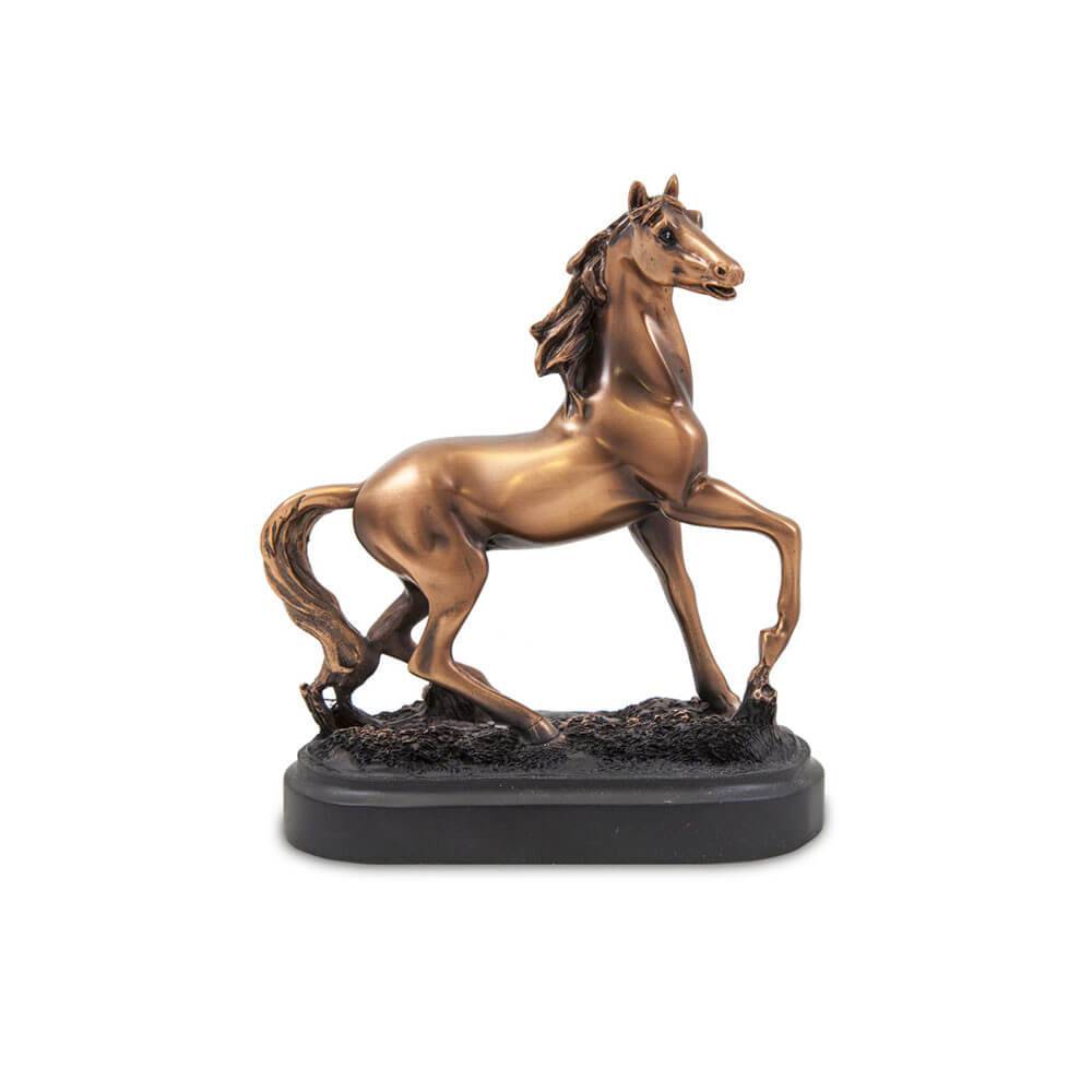 Copper Standing Horse Sculpture | Kentucky Equestrian Decor - Image 3