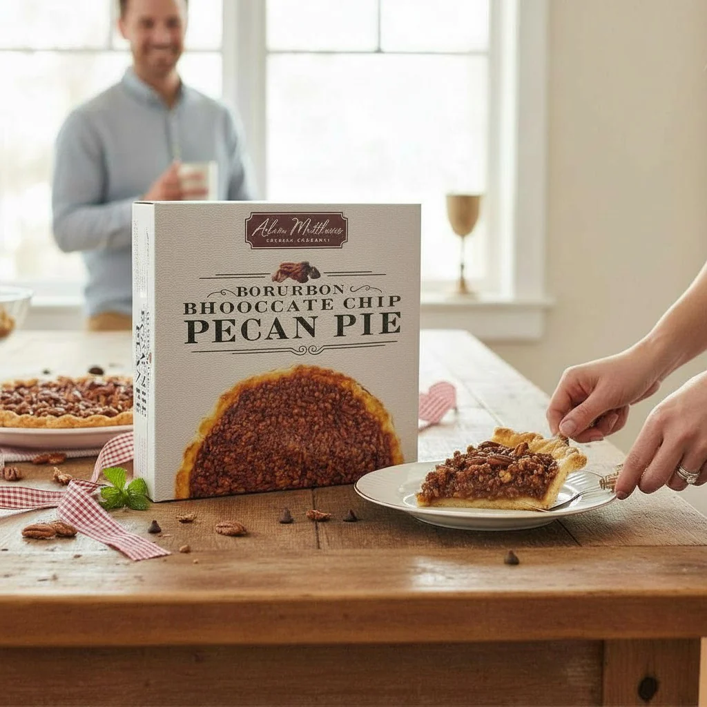 Deluxe Bourbon Pecan Pie Gift Set - Image 2