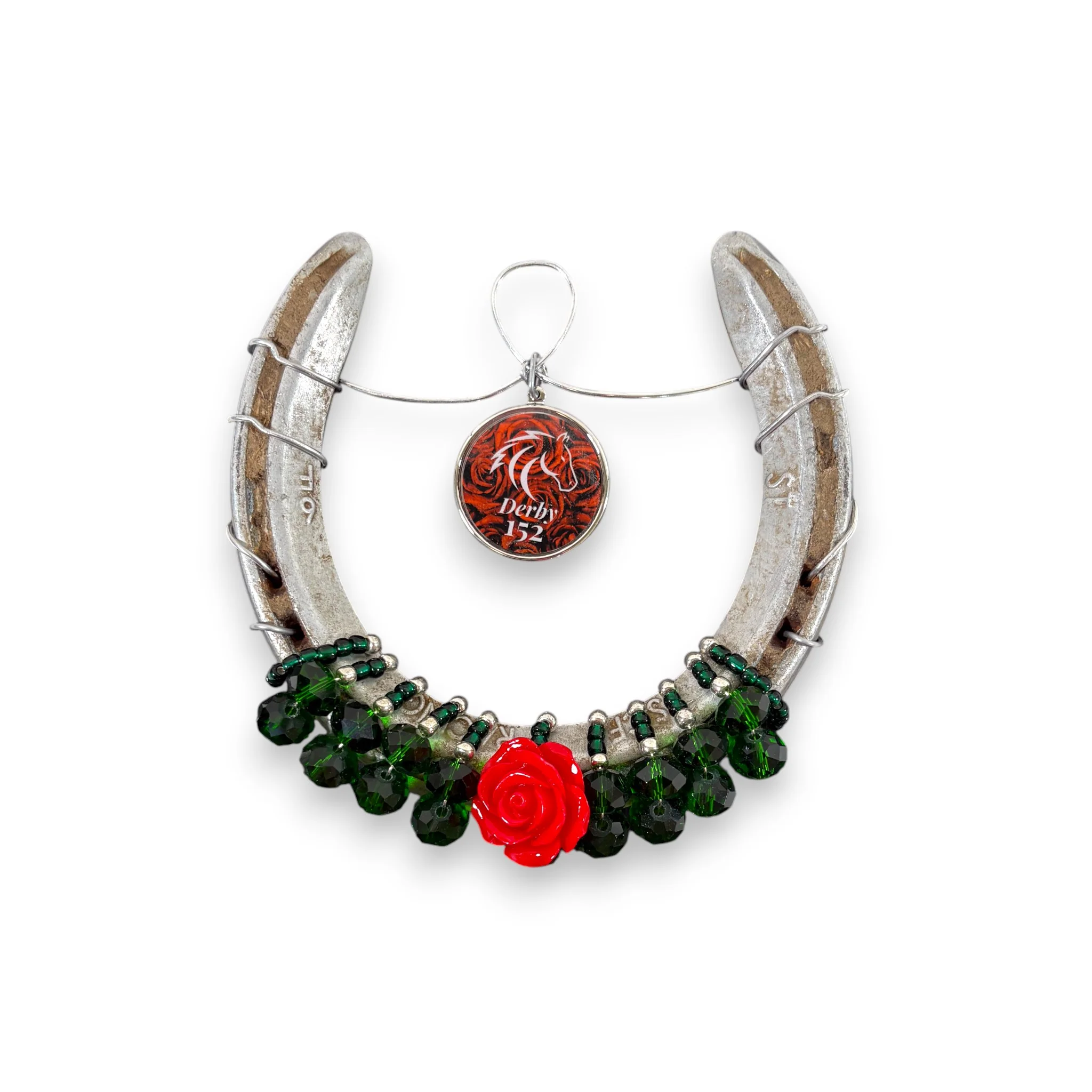 Derby 152 Bejeweled Horseshoe from Churchill Downs | Authentic Commemorative Luck - Image 7