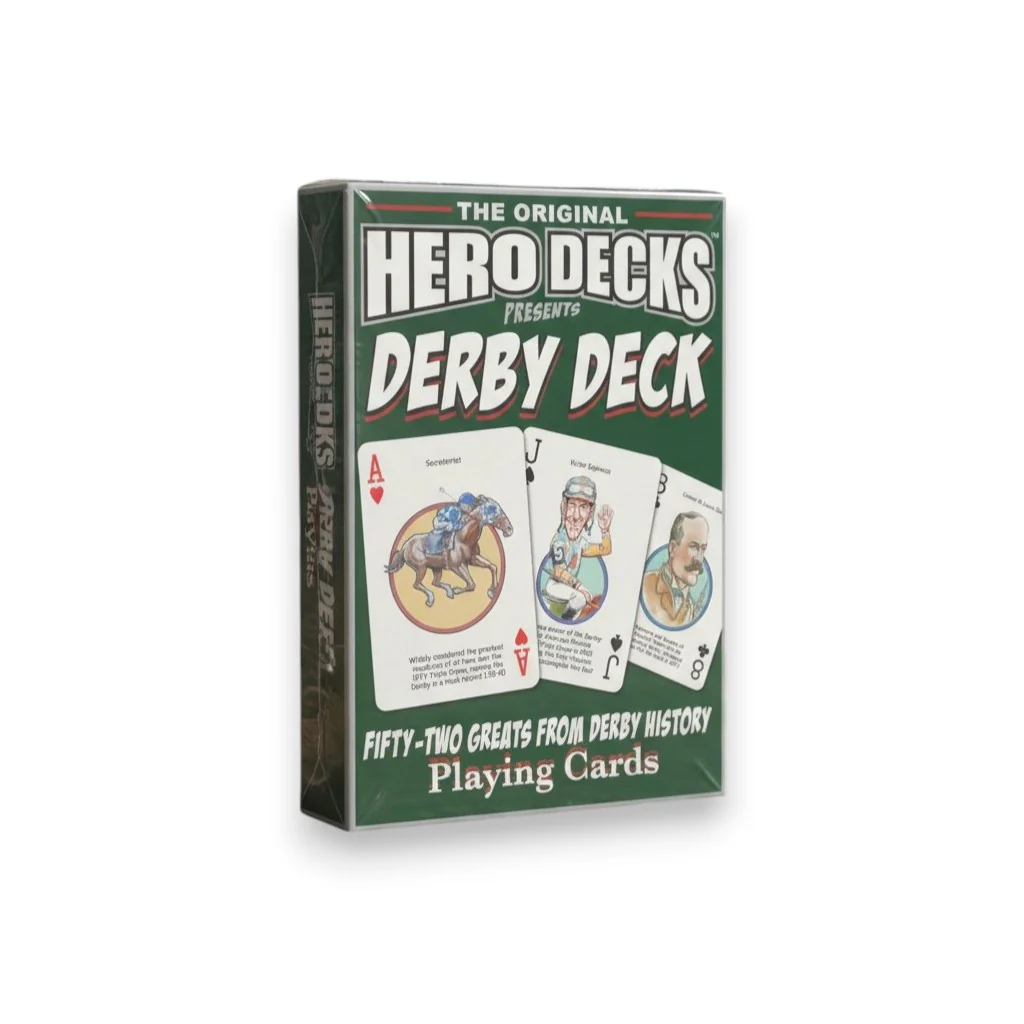Derby Heroes Playing Cards - A Must-Have for Horse Racing Fans
