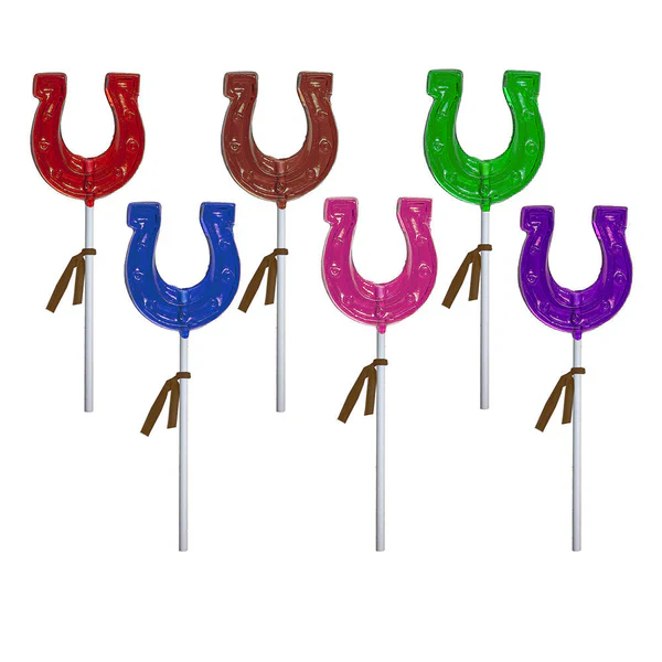 Derby Lollipops | Horse, Rose & Horseshoe Shaped Candy Favors - Image 4