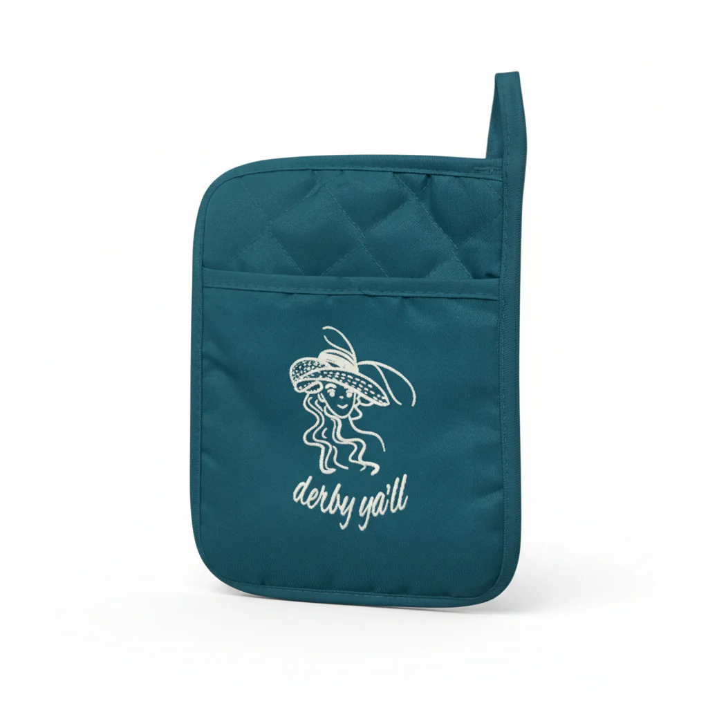Derby Pot Holder Collection | 2 Designs | "Talk Derby to Me" & "Derby Y'all" - Image 4