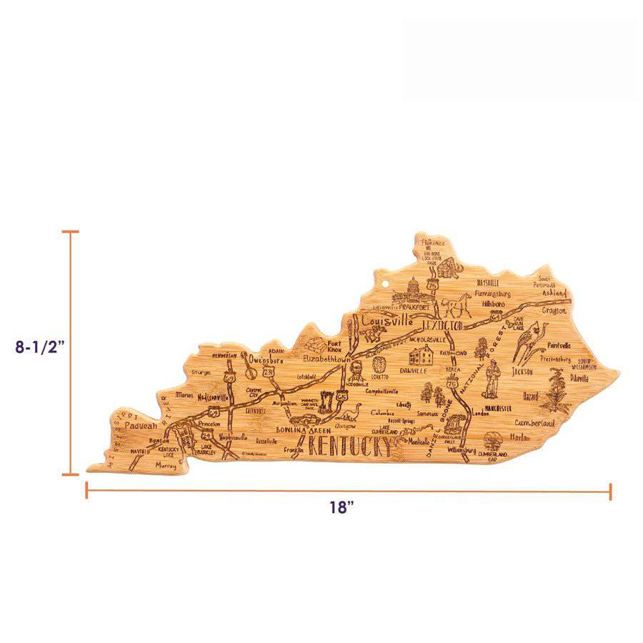 Destination Kentucky Bamboo Cutting Board - Image 4