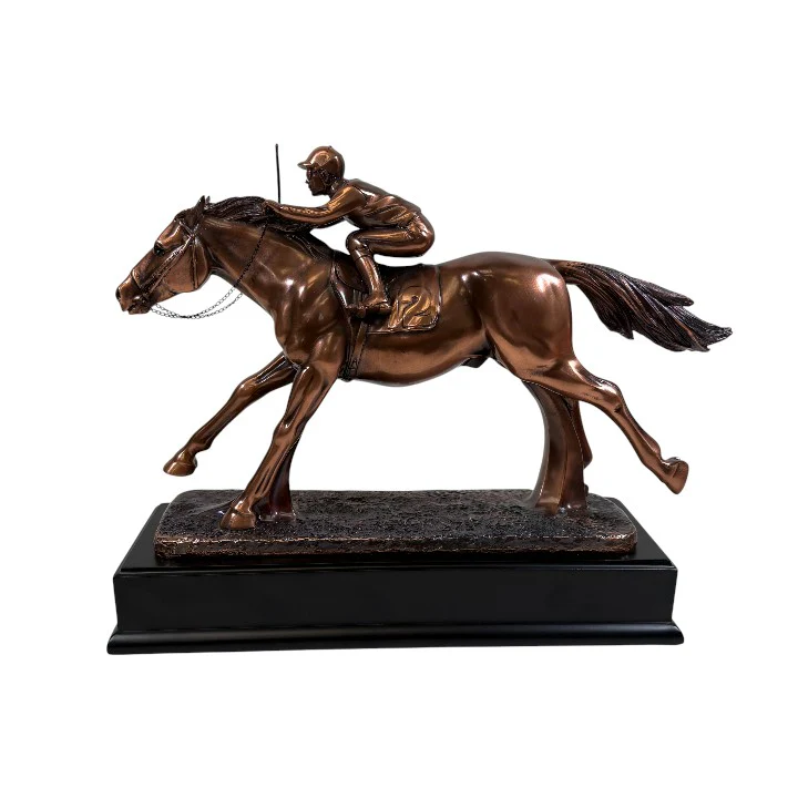 Down the Stretch Sculpture | Authentic Kentucky Horse Racing Decor - Image 3