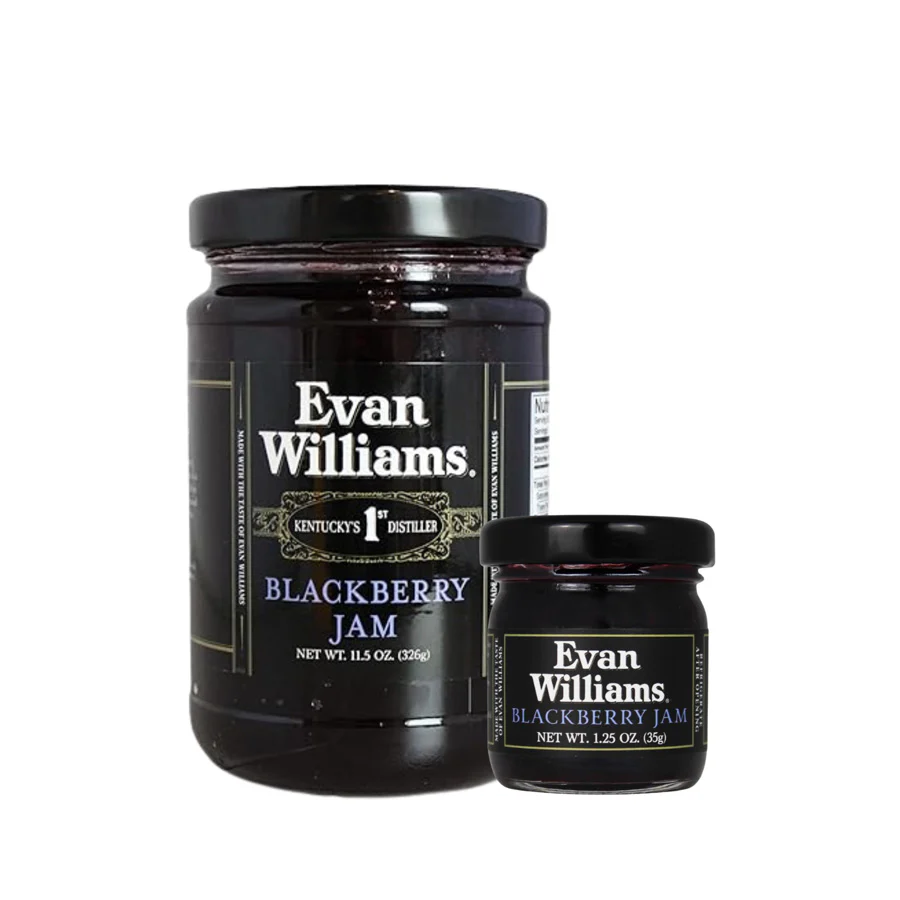 Evan Williams Kentucky Dessert Toppings – Cinnamon Pear, Chocolate, Bourbon Apple Butter & Blackberry Jam - Image 5
