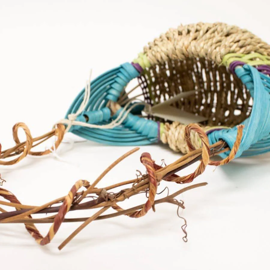 Handcrafted Designer Sea Grass Wall Hanging Baskets - Image 3