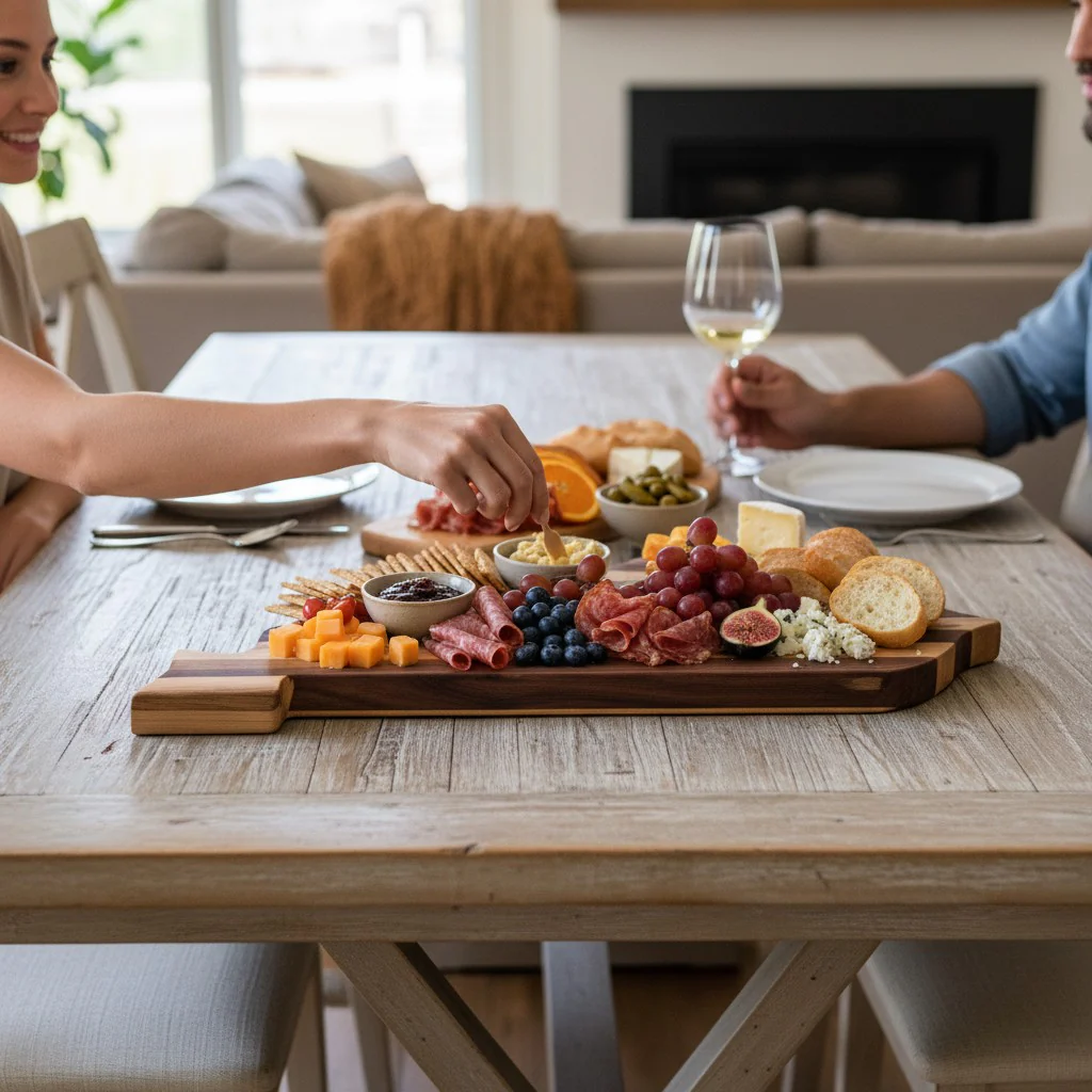 Handmade Kentucky Charcuterie Board | Rustic Wooden Cutting & Serving Board - Image 2