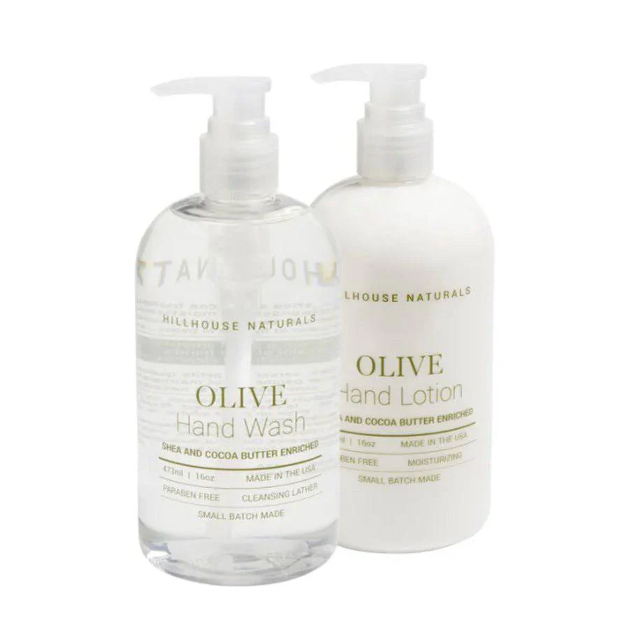 Hillhouse Naturals Olive Hand Wash & Lotion
