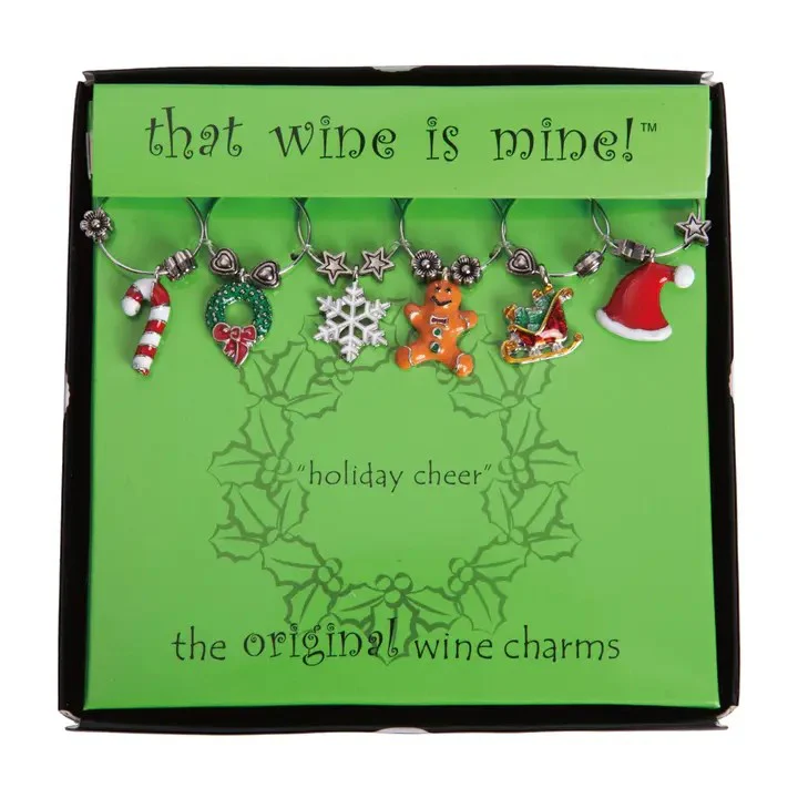 Holiday Wine Charms – 2 Styles - Image 3