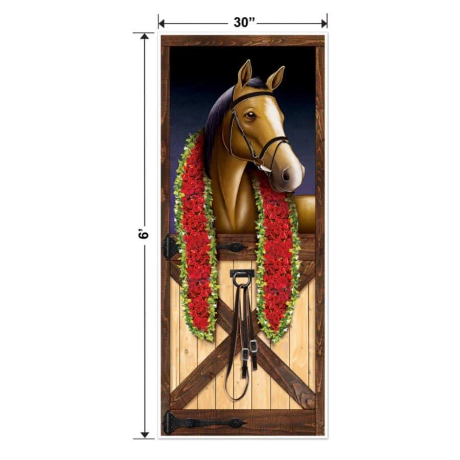Horse Racing Door Cover - Image 3