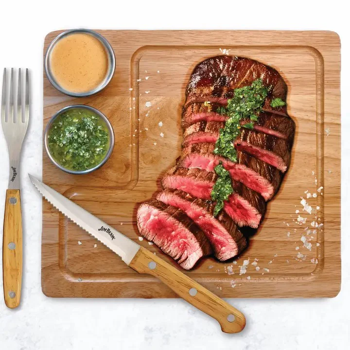 Jim Beam 2-Pack Steak Serving Set – Service for 2 - Image 4