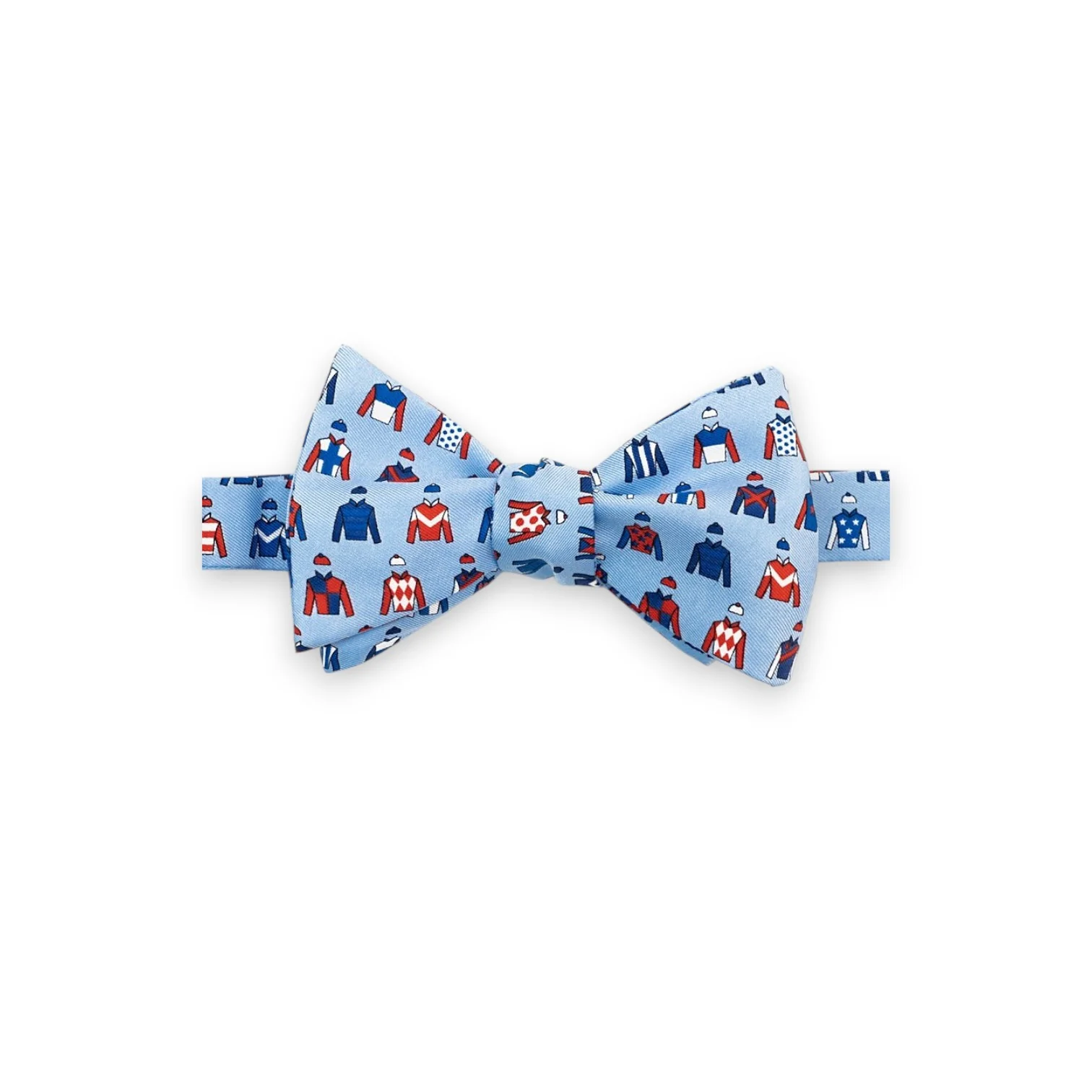 Jockey Chic 100% Silk Tie & Bow Tie - Kentucky Derby Equestrian Pattern - Image 7