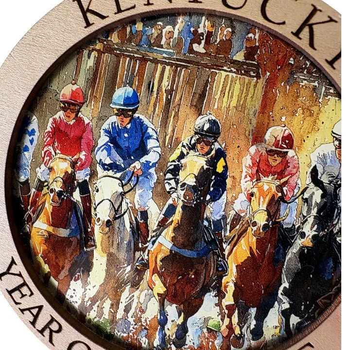 Kentucky Derby Ornament 2026 | Year of the Horse Suncatcher - Image 3
