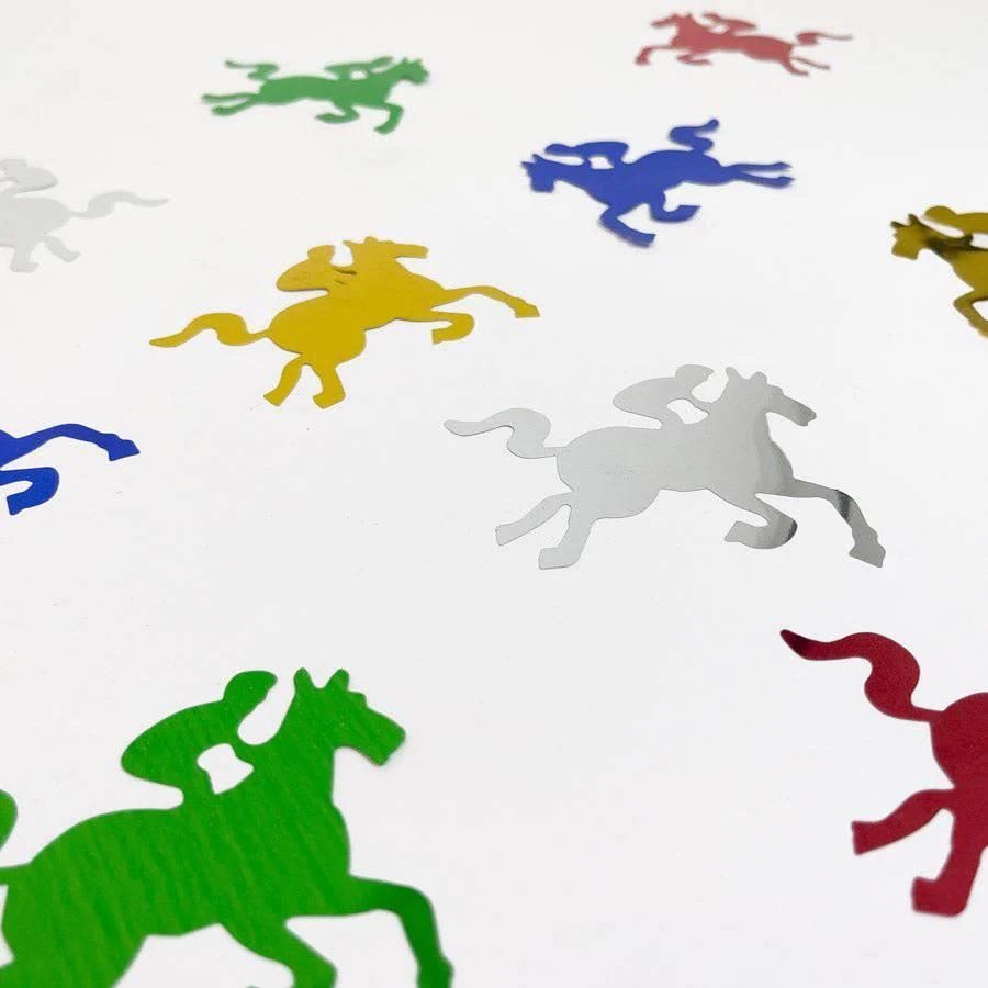 Kentucky Derby Party Horse Confetti