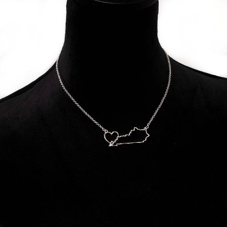 Kentucky Heart Necklace