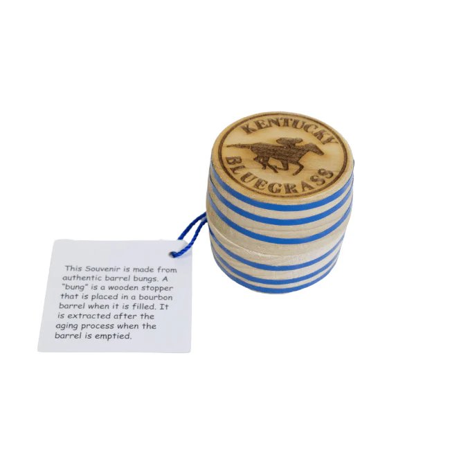 Kentucky Heritage Bourbon Barrel Bung Ornament - Image 3