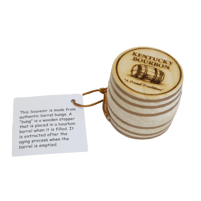 Kentucky Heritage Bourbon Barrel Bung Ornament - Image 5