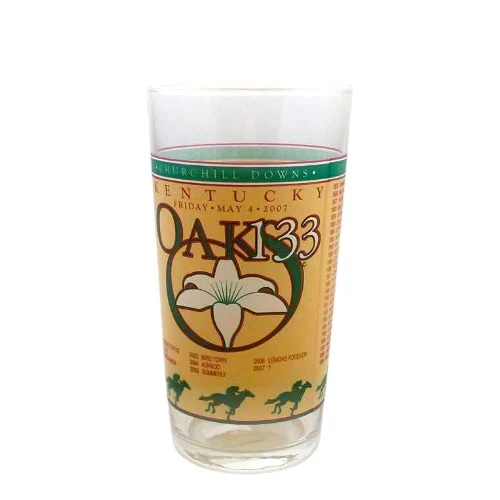 Kentucky Oaks Lily Glasses (2005–Present) | Choose Your Year - Image 3