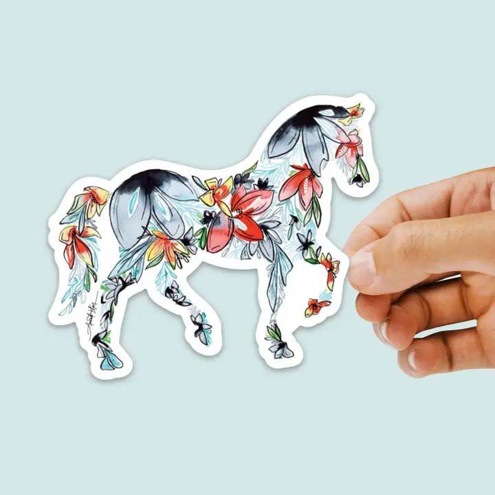 Kentucky Wildflower Vinyl Stickers – Horse or State Design - Image 3