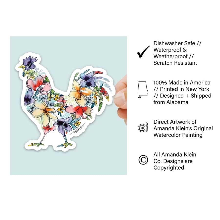 Kentucky Wildflower Vinyl Stickers – Horse or State Design - Image 4