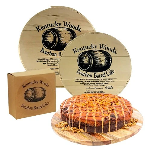 Kentucky Woods Bourbon Barrel Cake – Mini, Small, Medium, or Large