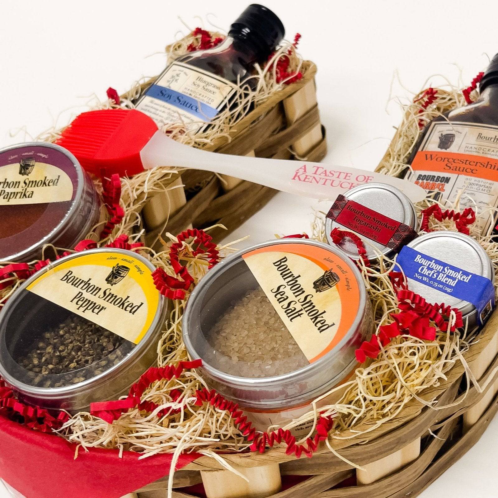 Kick It Up with Bourbon Barrel Foods Horseshoe Gift Basket - Image 5