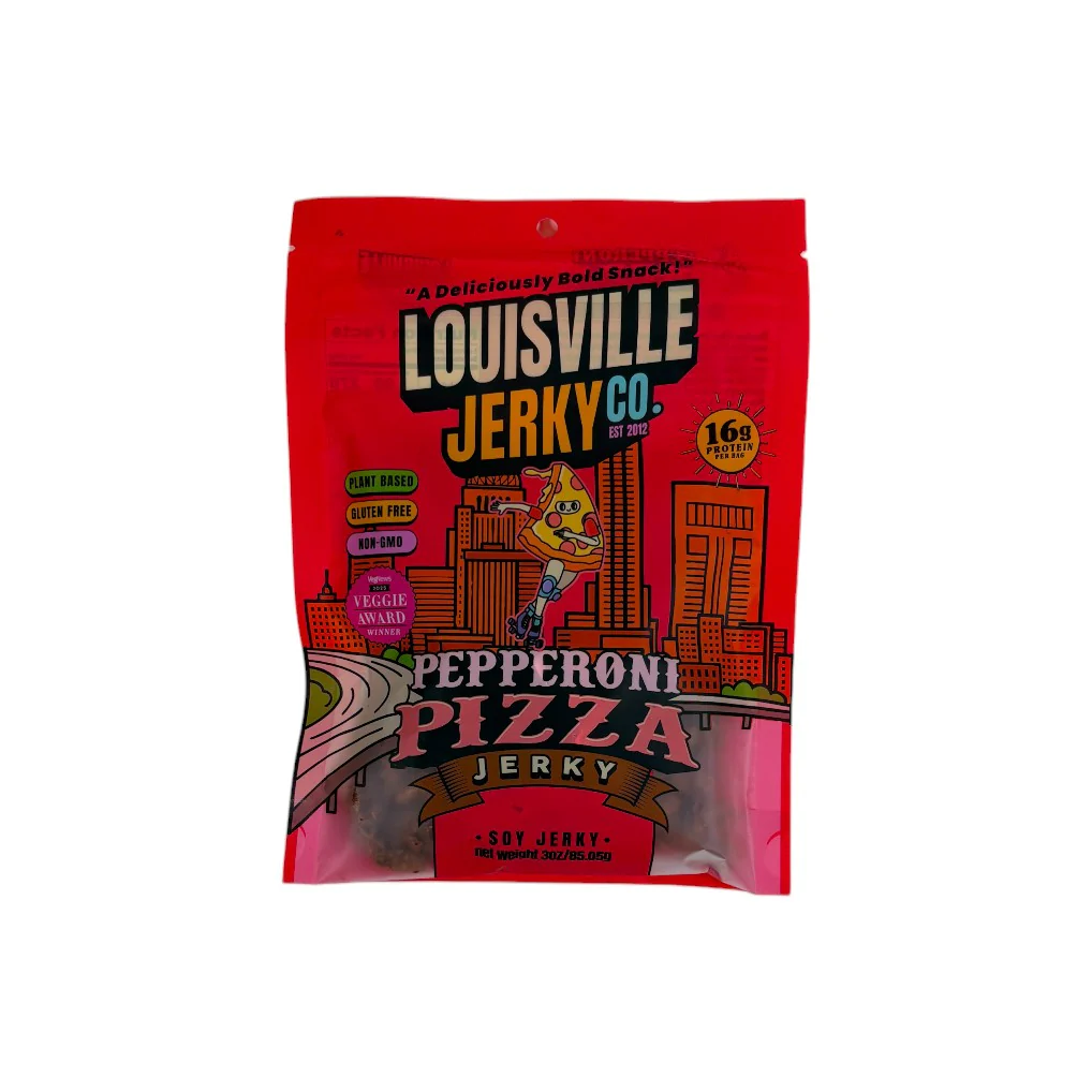 Louisville Vegan Jerky Co. | Plant-Based Jerky Snacks (3oz Bag) - Image 4