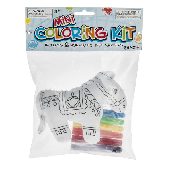 Mini Coloring Kit - Horse - Image 4