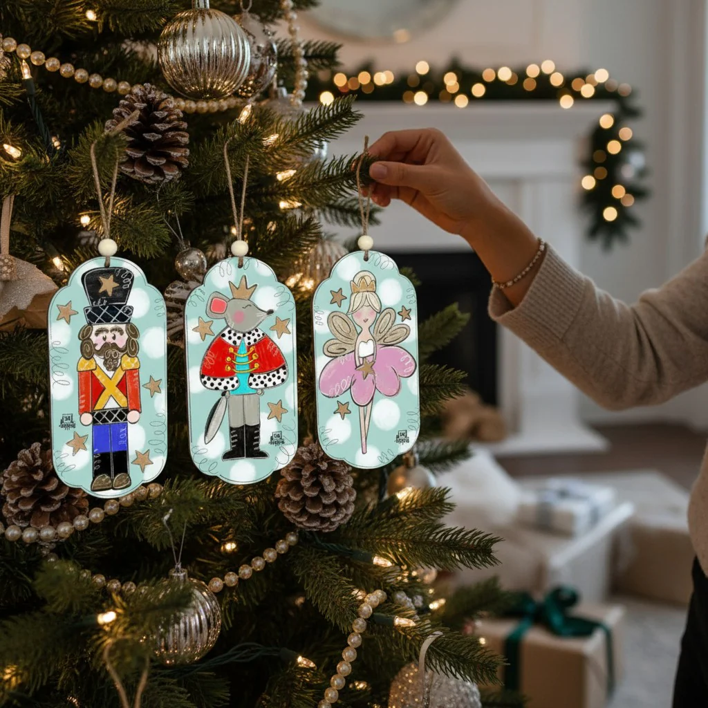 Nutcracker Ballet Ornaments - Choose a Single or Full Set of 4 - Image 2