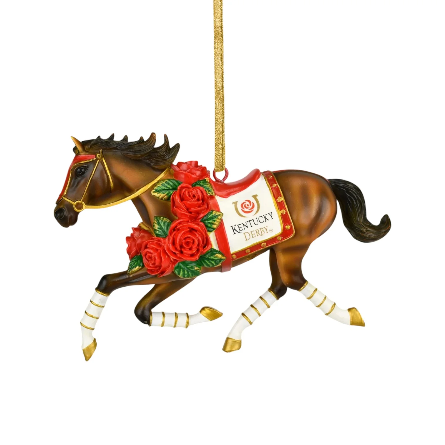 Official Kentucky Derby Racehorse Ornament – Run for the Roses - Image 6