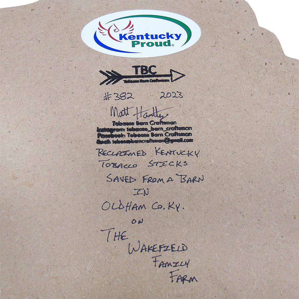 Reclaimed Kentucky Tobacco Sticks State - Kentucky - Image 3