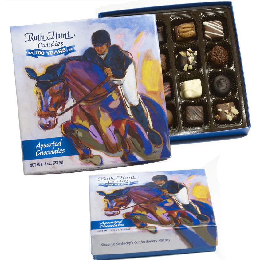 Ruth Hunt Assorted Chocolates Equine Collection | Kentucky Candy Gift Box