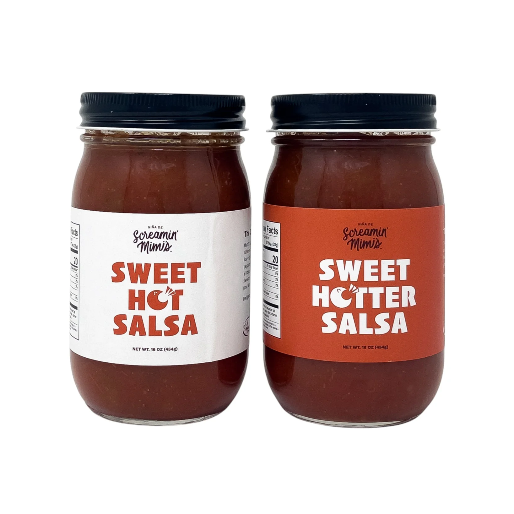 Screamin’ Mimi’s Sweet Hot or Sweet Hotter Salsa – 16 oz (Made in Kentucky) - Image 2