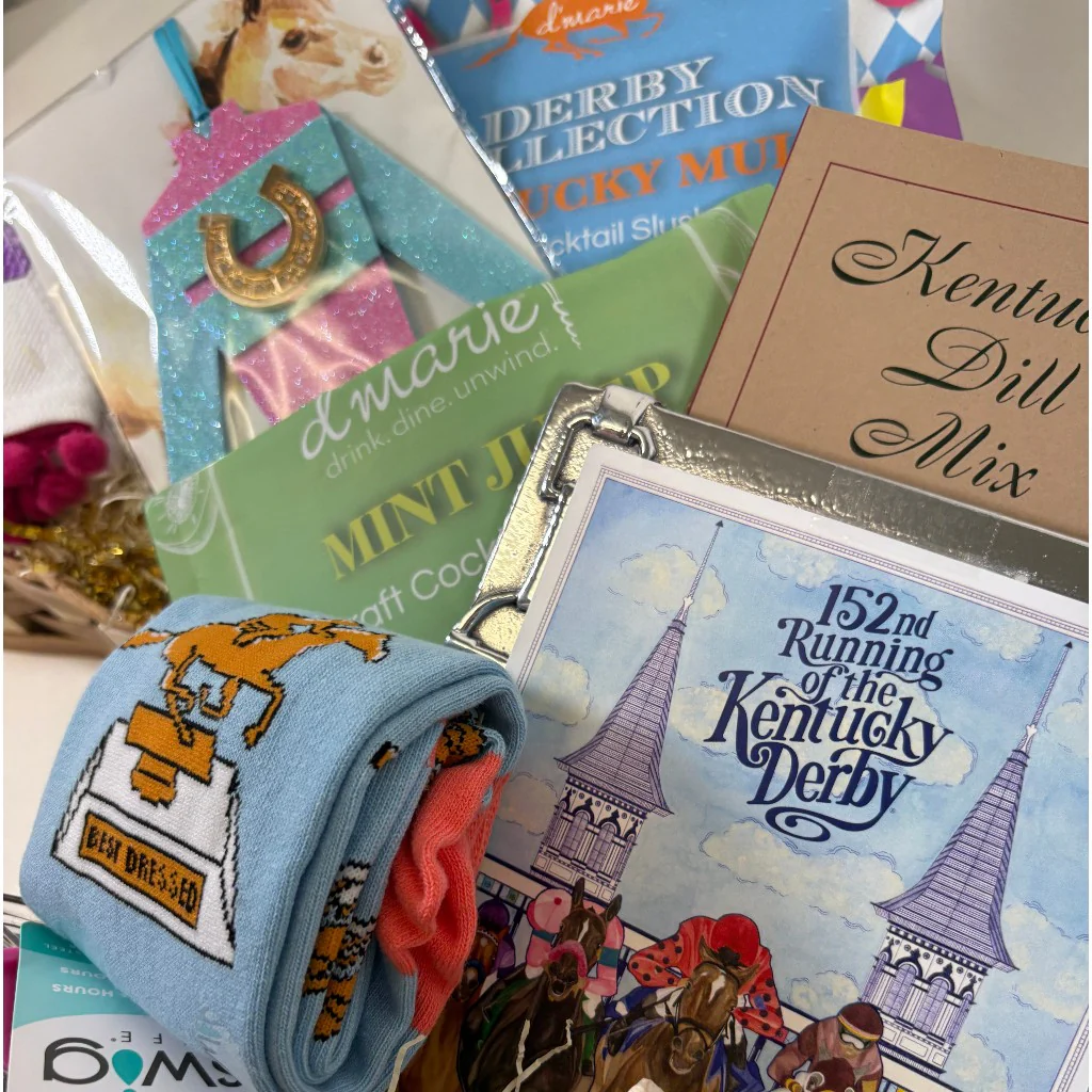 Southern Derby Charm Gift Basket - Image 5