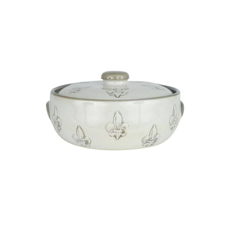 Stoneware & Co - Embossed Fleur de Lis - Image 5