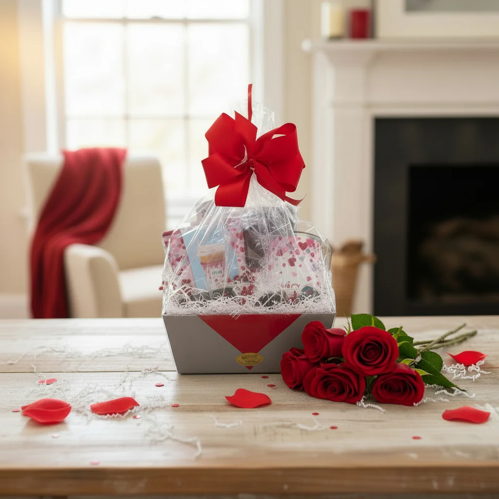 Sweet Sips Valentine's Gift Basket - Image 2