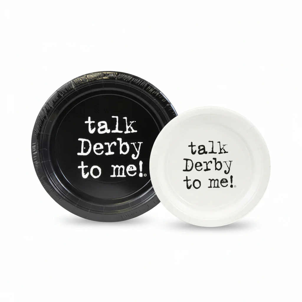 Talk Derby to Me Party Plates