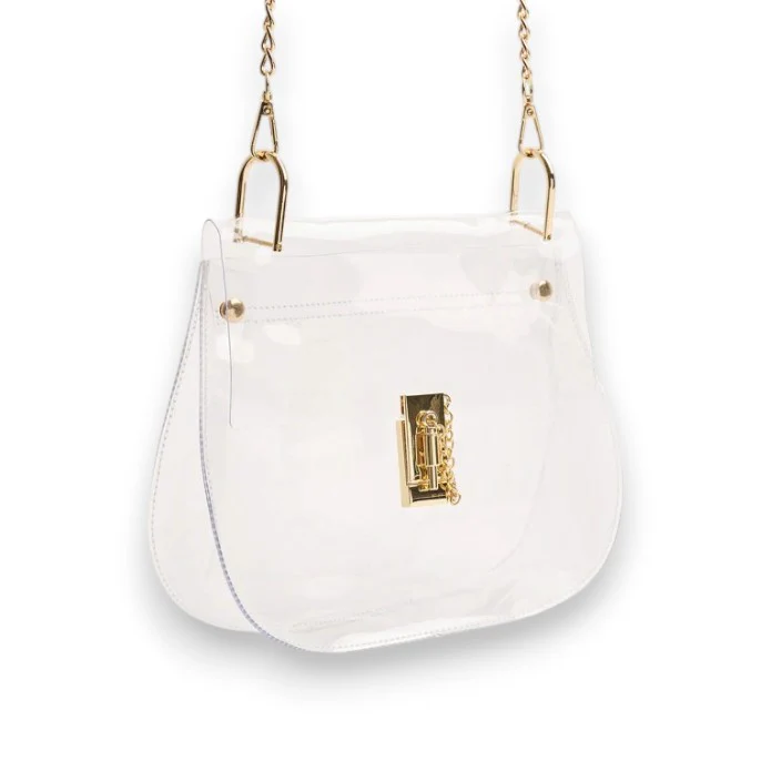 The Ginger | Stadium-Approved Clear Crossbody Handbag